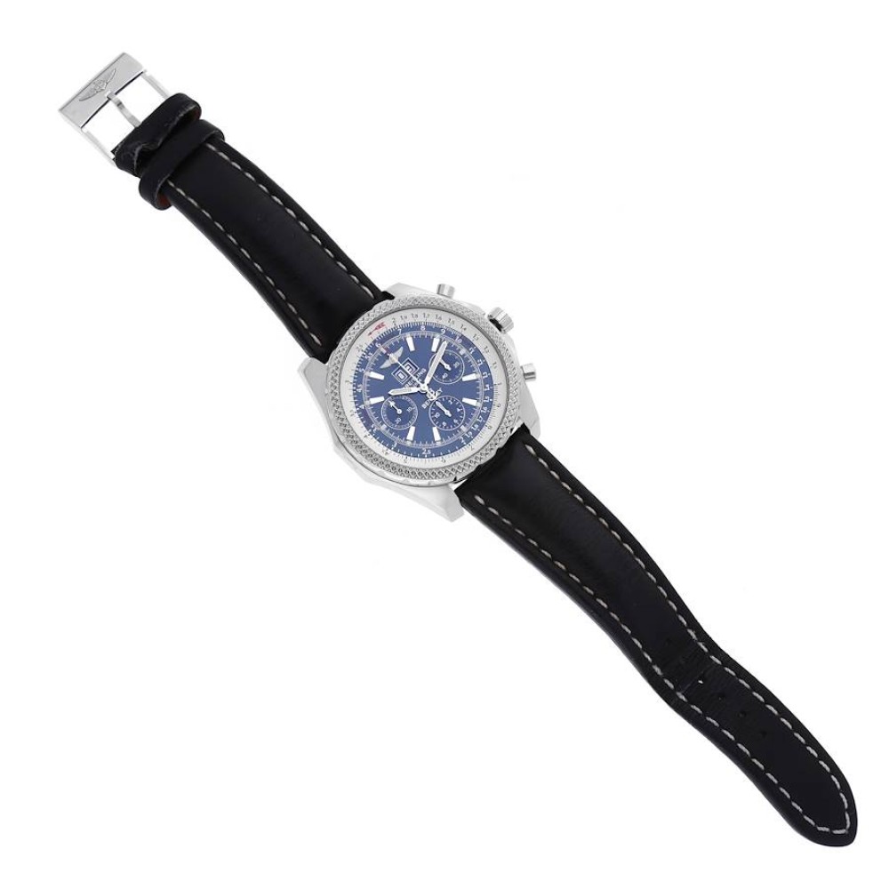 Breitling Bentley Motors Chronograph Blue Dial Mens Watch A44362 Breitling Bentley Motors Chronograph Blue Dial Mens Watch A44362