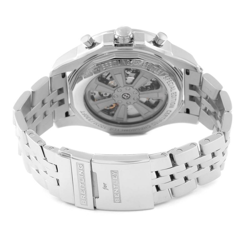 Breitling Bentley GMT B05 Unitime White Dial Steel Mens Watch AB0521 Breitling Bentley GMT B05 Unitime White Dial Steel Mens Watch AB0521