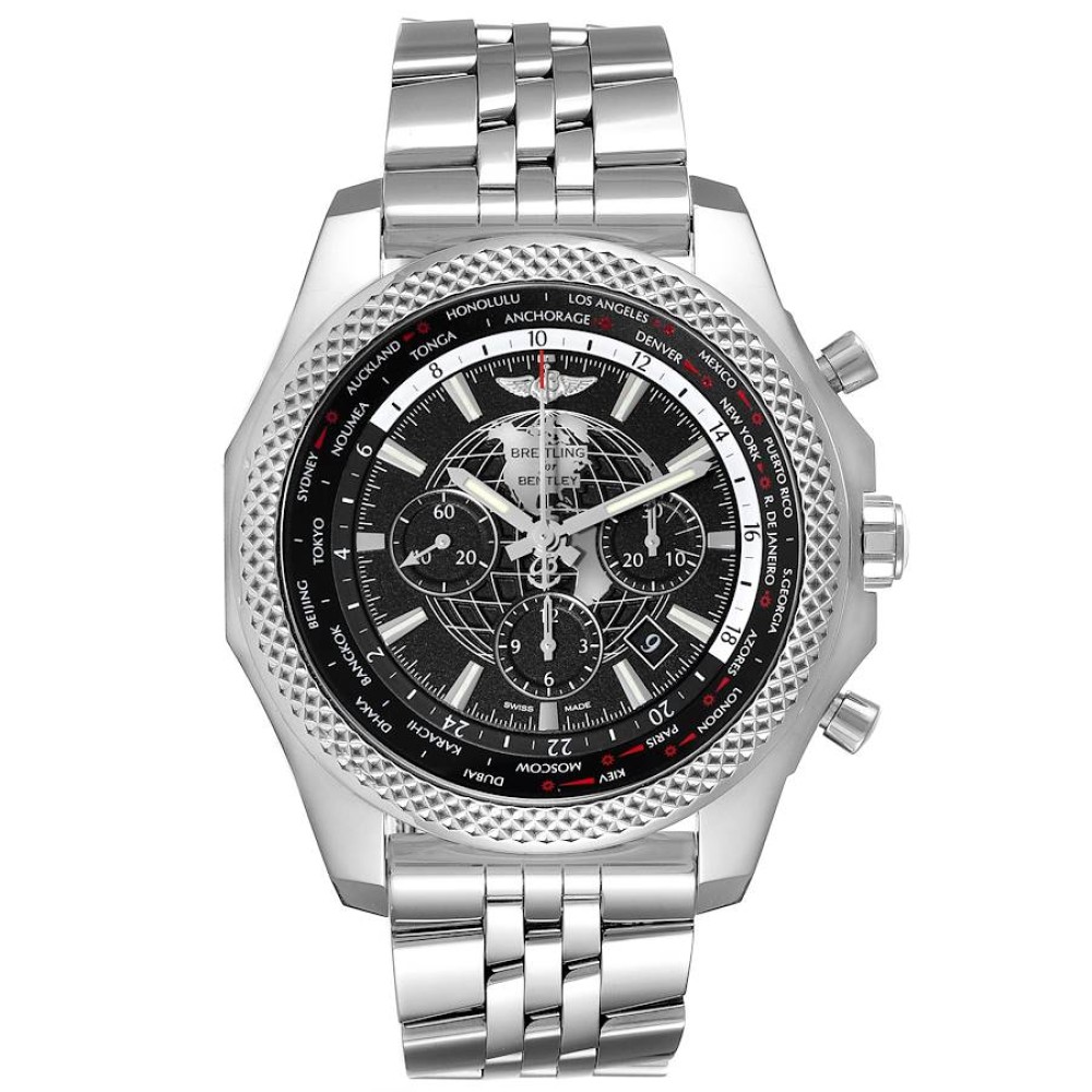 Breitling Bentley GMT B05 Unitime Black Dial Mens Watch AB0521 Breitling Bentley GMT B05 Unitime Black Dial Mens Watch AB0521