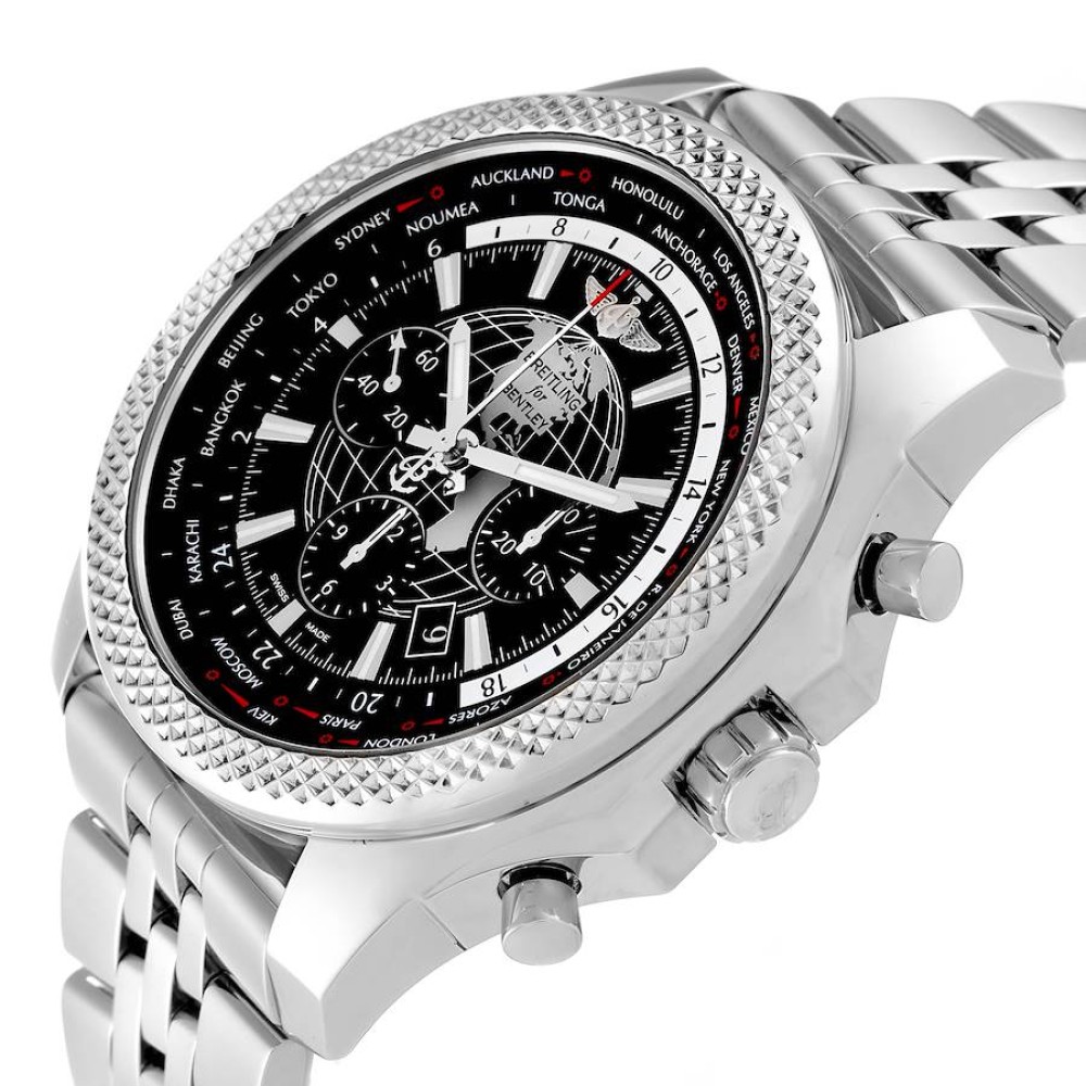 Breitling Bentley GMT B05 Unitime Black Dial Mens Watch AB0521 Breitling Bentley GMT B05 Unitime Black Dial Mens Watch AB0521
