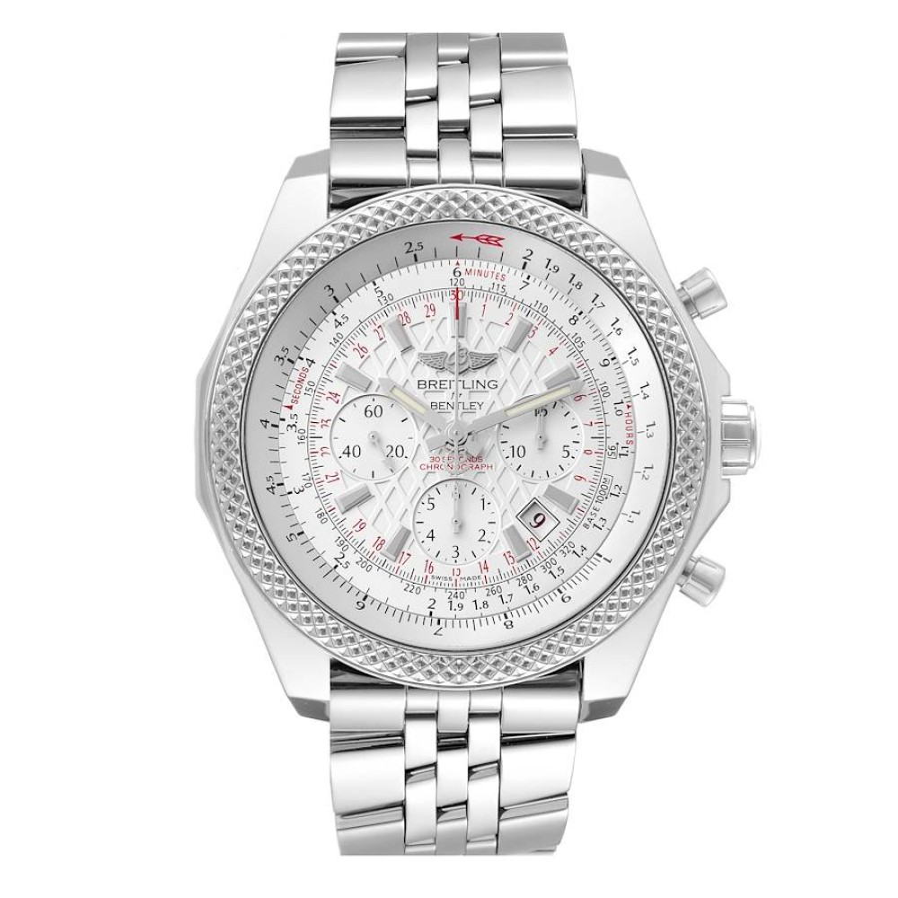 Breitling Bentley B06 Silver Dial Steel Mens Watch AB0611 Breitling Bentley B06 Silver Dial Steel Mens Watch AB0611