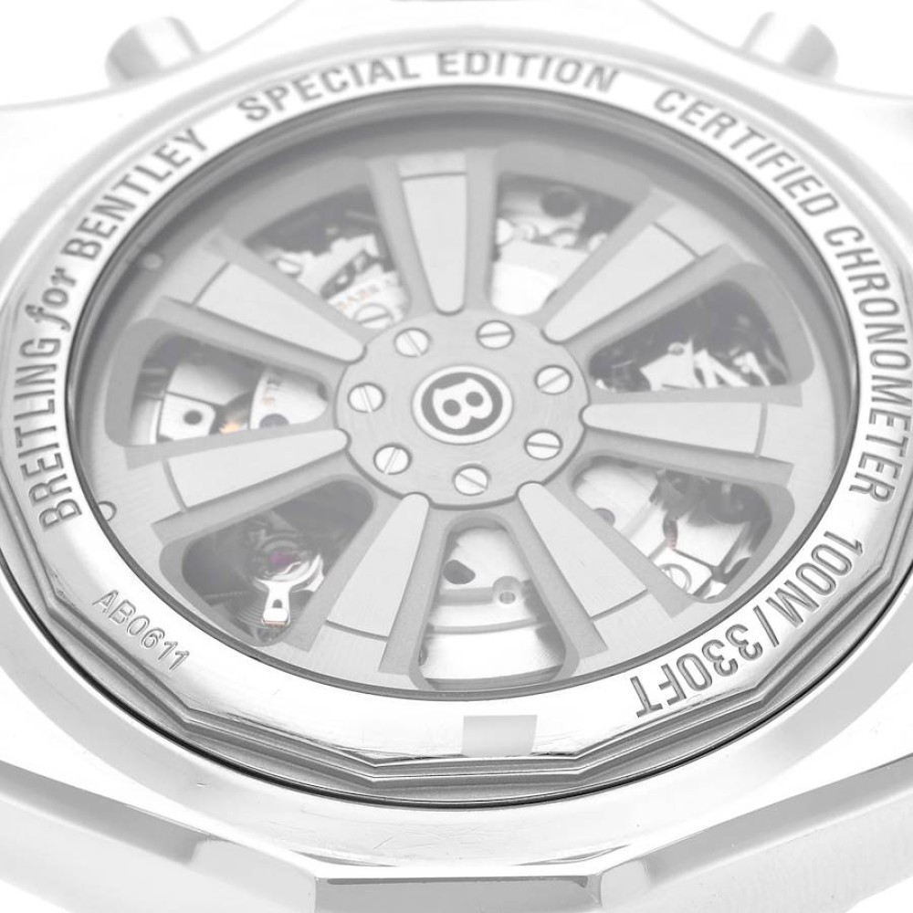 Breitling Bentley B06 Silver Dial Steel Mens Watch AB0611 Breitling Bentley B06 Silver Dial Steel Mens Watch AB0611