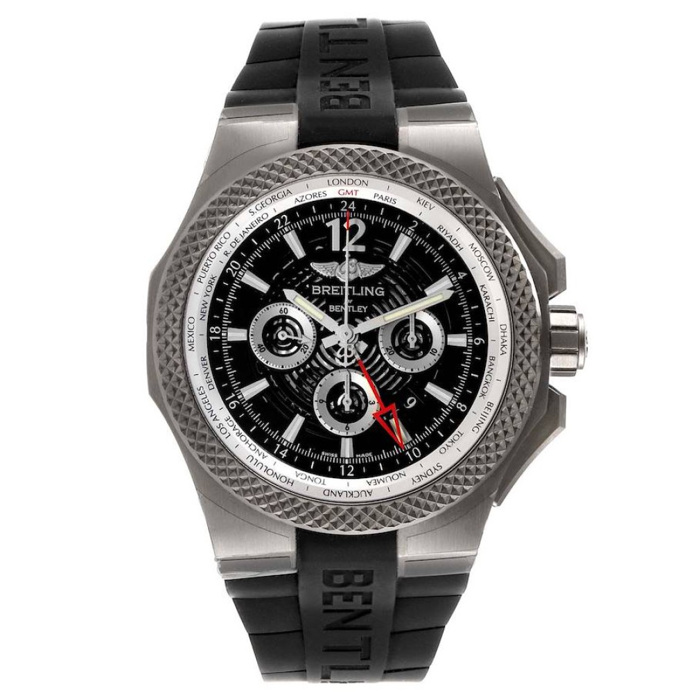 Breitling Bentley GMT Light Body Grey Dial Titanium Mens Watch EB0432 Breitling Bentley GMT Light Body Grey Dial Titanium Mens Watch EB0432