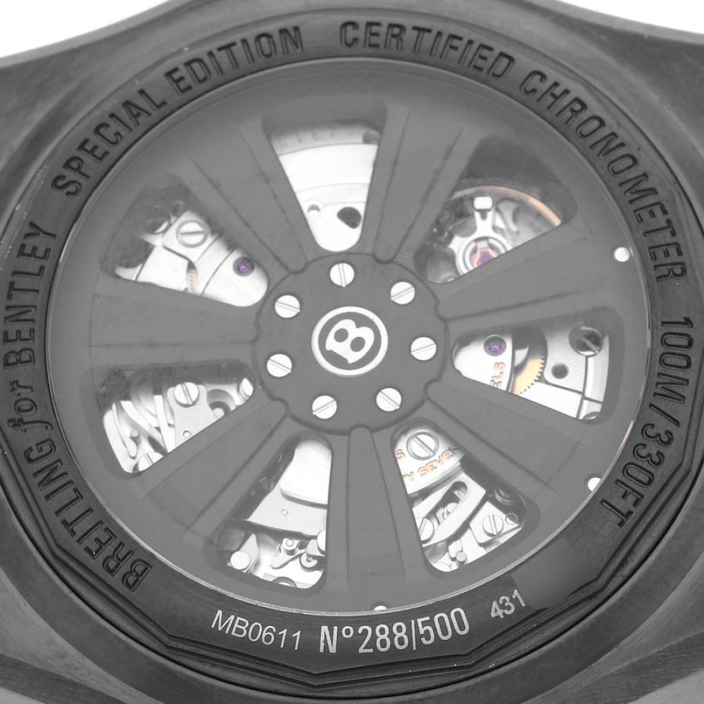 Breitling Bentley MOP Limited Edition Steel Mens Watch MB0611 Breitling Bentley MOP Limited Edition Steel Mens Watch MB0611
