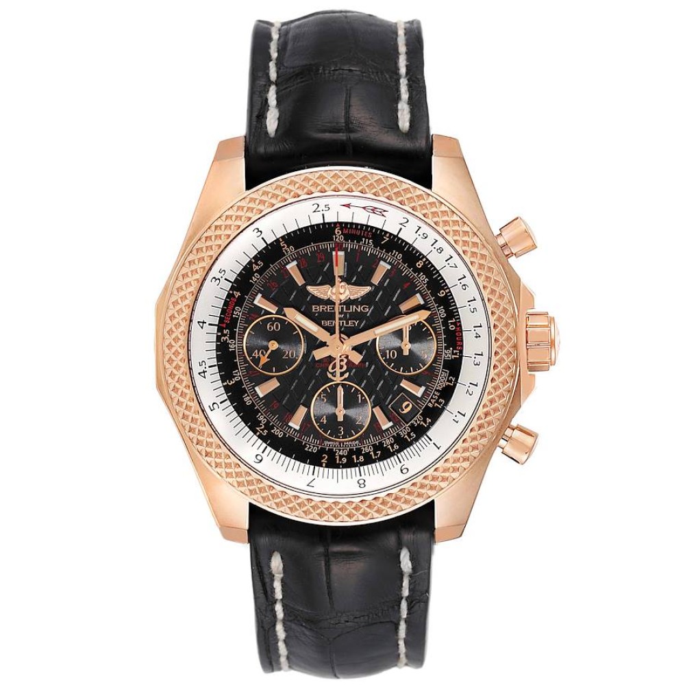 Breitling Bentley B06 Rose Gold Black Dial Mens Watch RB0612 Breitling Bentley B06 Rose Gold Black Dial Mens Watch RB0612