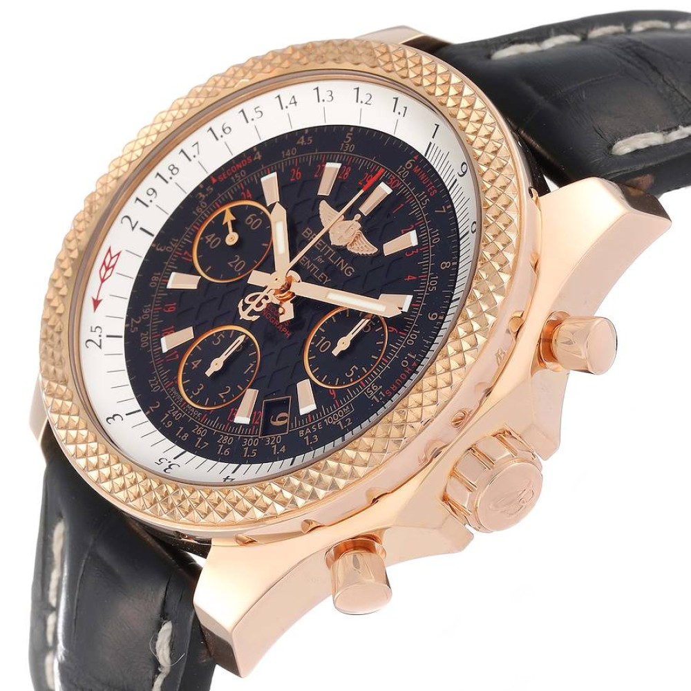 Breitling Bentley B06 Rose Gold Black Dial Mens Watch RB0612 Breitling Bentley B06 Rose Gold Black Dial Mens Watch RB0612
