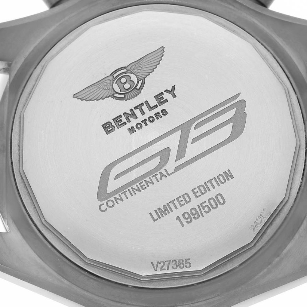 Breitling Bentley GT3 Titanium Limited Edition Mens Watch V27365 Breitling Bentley GT3 Titanium Limited Edition Mens Watch V27365