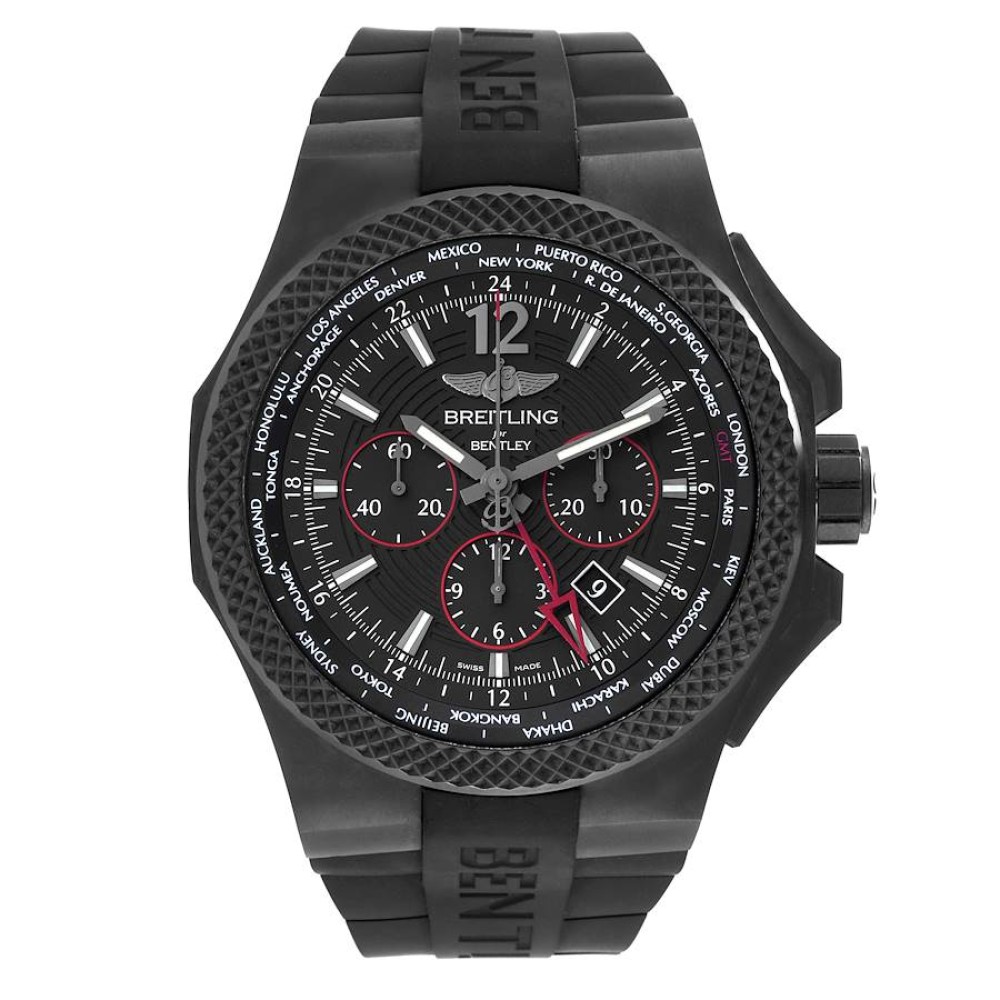 Breitling Bentley GMT Light Body Midnight Carbon LE Mens Watch VB0432 Breitling Bentley GMT Light Body Midnight Carbon LE Mens Watch VB0432