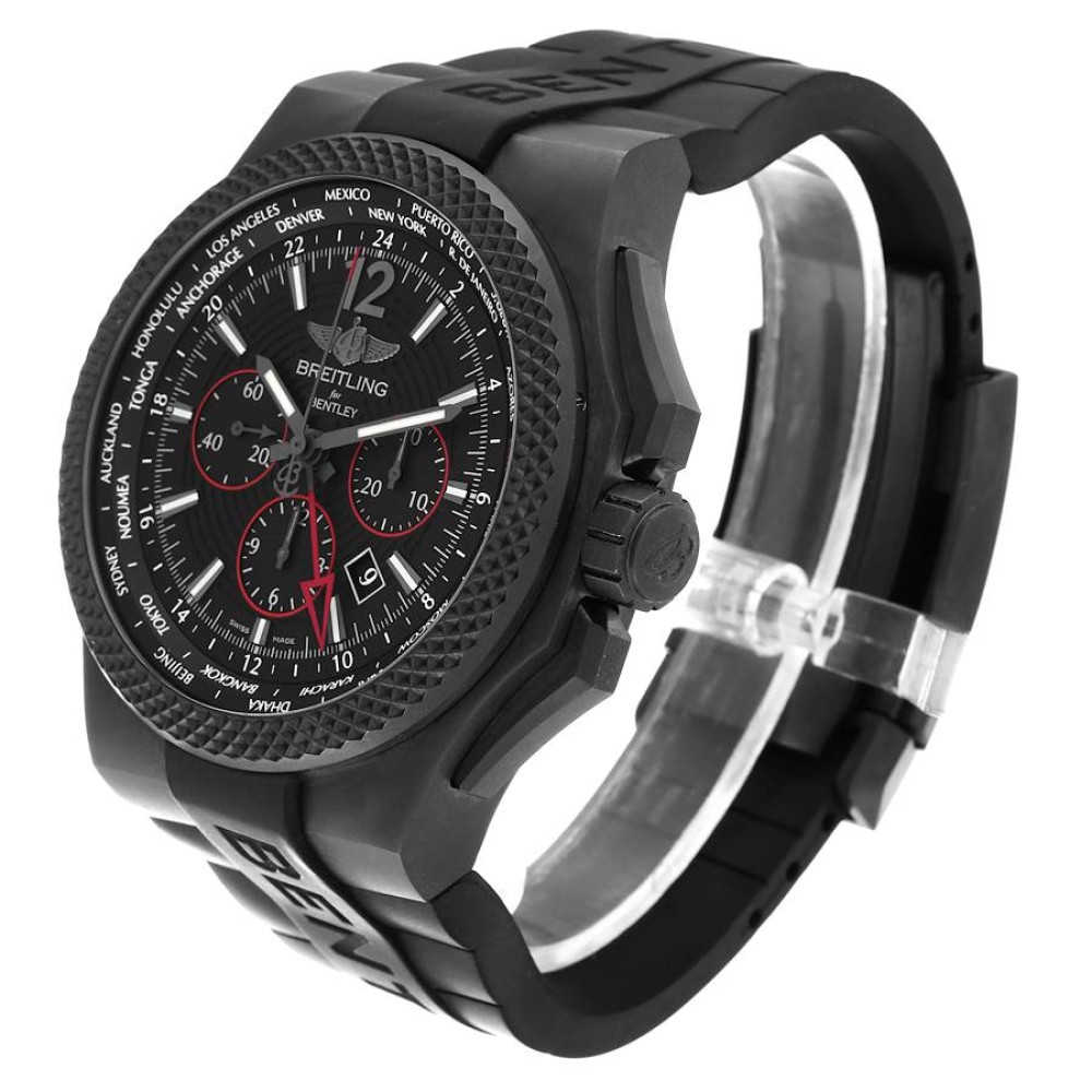 Breitling Bentley GMT Light Body Midnight Carbon LE Mens Watch VB0432 Breitling Bentley GMT Light Body Midnight Carbon LE Mens Watch VB0432