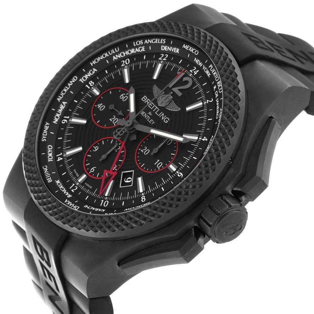 Breitling Bentley GMT Light Body Midnight Carbon LE Mens Watch VB0432 Breitling Bentley GMT Light Body Midnight Carbon LE Mens Watch VB0432