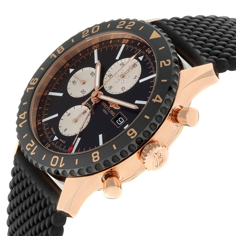 Breitling Chronoliner Limited Red Gold Mens Watch R24312 Breitling Chronoliner Limited Red Gold Mens Watch R24312