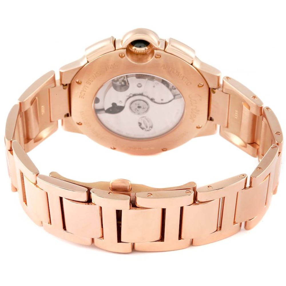 Cartier Ballon Bleu Chronograph Rose Gold Mens Watch W6920008 Cartier Ballon Bleu Chronograph Rose Gold Mens Watch W6920008