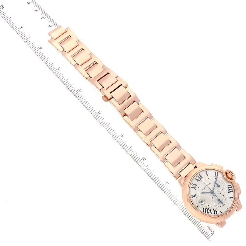 Cartier Ballon Bleu Chronograph Rose Gold Mens Watch W6920008 Cartier Ballon Bleu Chronograph Rose Gold Mens Watch W6920008