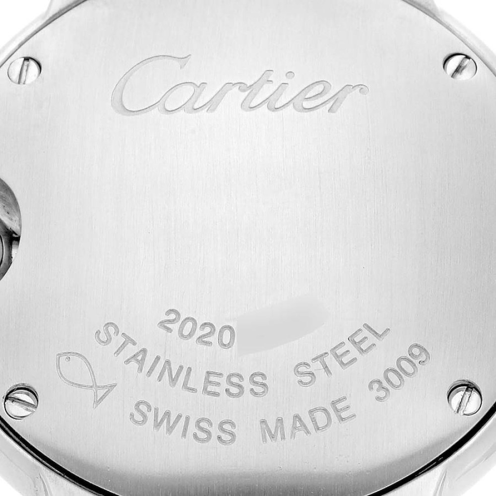 Cartier Ballon Bleu Steel Rose Gold Pink MOP Dial Ladies Watch W6920034 Cartier Ballon Bleu Steel Rose Gold Pink MOP Dial Ladies Watch W6920034