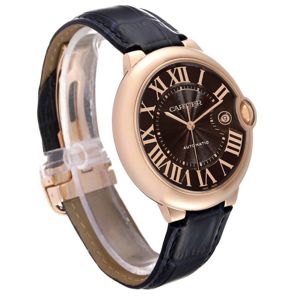 Cartier Ballon Bleu 42 mm Rose Gold Automatic Mens Watch W6920037 Cartier Ballon Bleu 42 mm Rose Gold Automatic Mens Watch W6920037