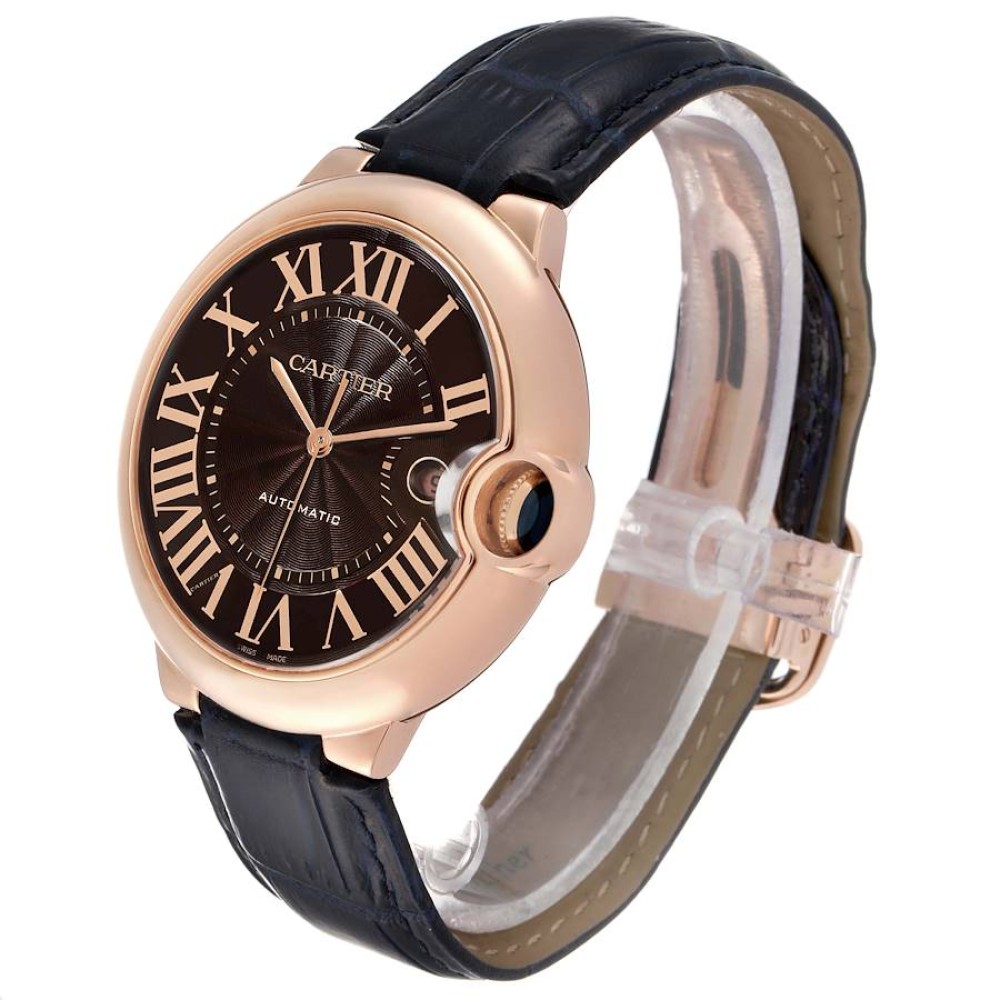 Cartier Ballon Bleu 42 mm Rose Gold Automatic Mens Watch W6920037 Cartier Ballon Bleu 42 mm Rose Gold Automatic Mens Watch W6920037