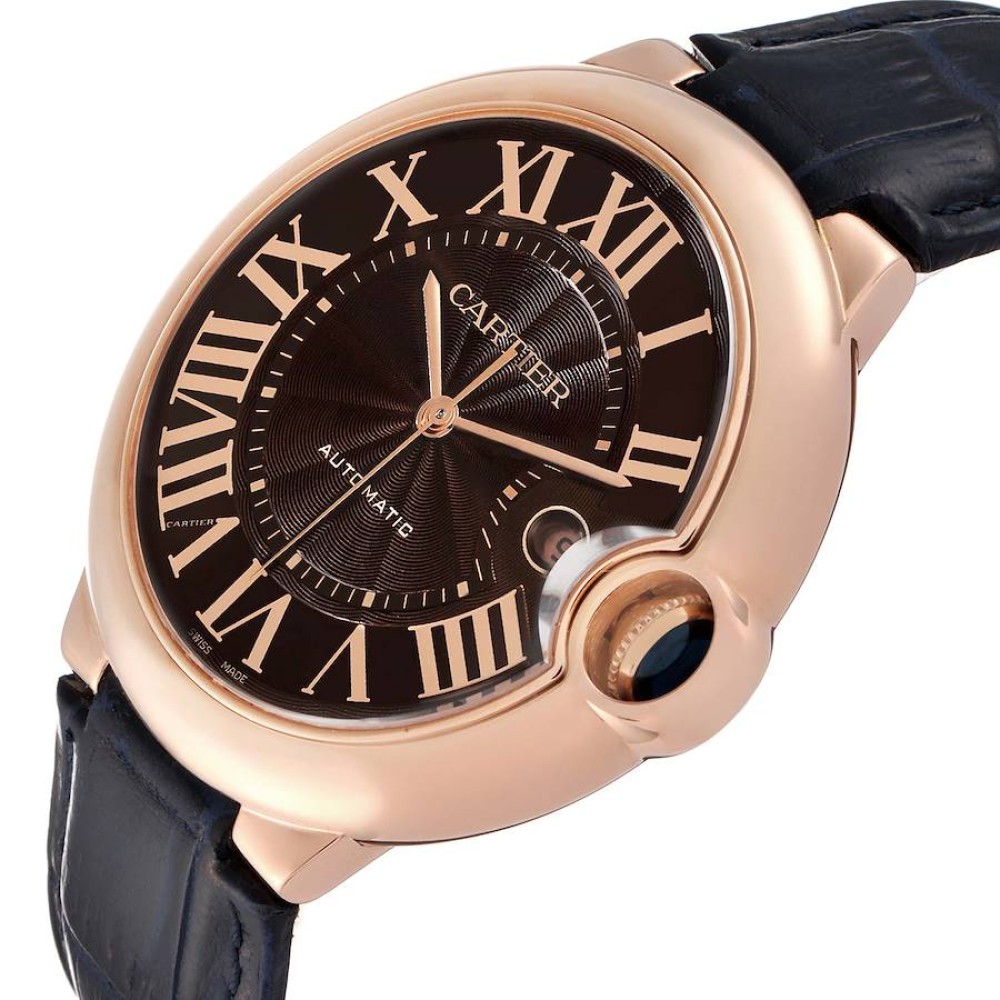 Cartier Ballon Bleu 42 mm Rose Gold Automatic Mens Watch W6920037 Cartier Ballon Bleu 42 mm Rose Gold Automatic Mens Watch W6920037