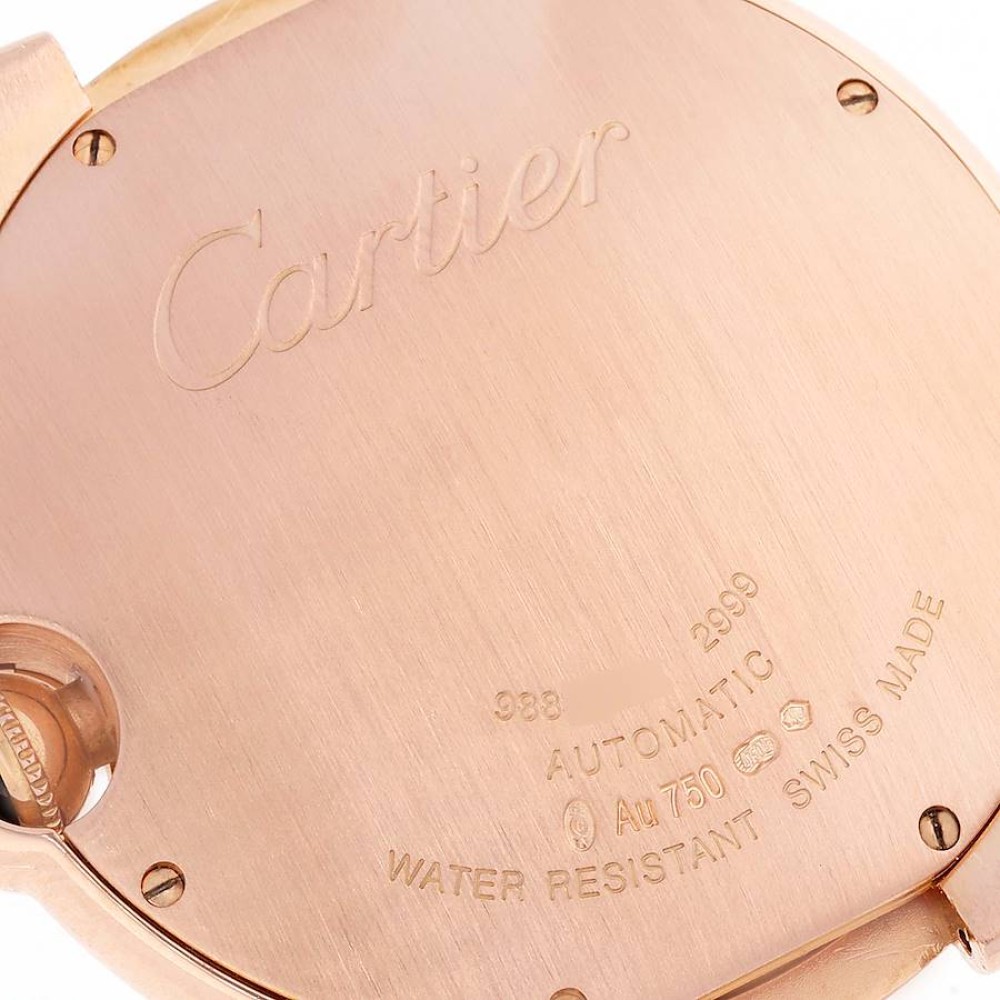 Cartier Ballon Bleu 42 mm Rose Gold Automatic Mens Watch W6920037 Cartier Ballon Bleu 42 mm Rose Gold Automatic Mens Watch W6920037