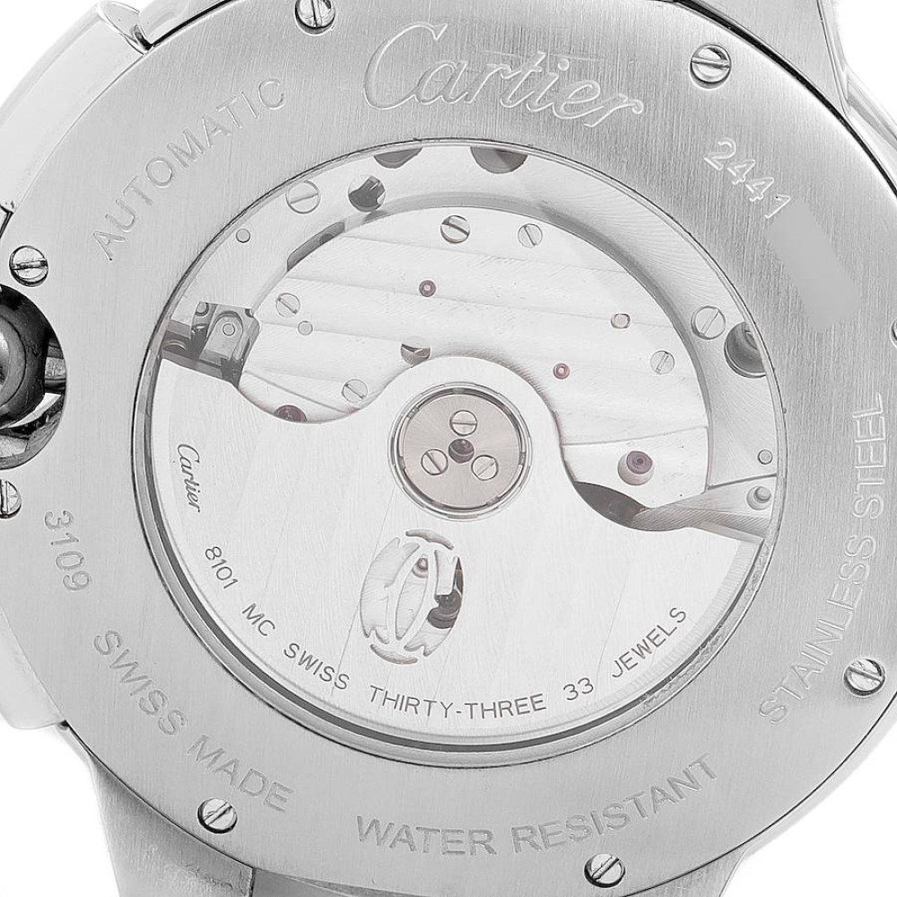 Cartier Ballon Bleu XL Black Dial Chronograph Steel Watch W6920077 Cartier Ballon Bleu XL Black Dial Chronograph Steel Watch W6920077