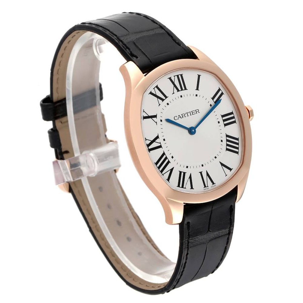 Cartier Drive de Cartier Rose Gold Silver Dial Mens Watch WGNM0006 Cartier Drive de Cartier Rose Gold Silver Dial Mens Watch WGNM0006
