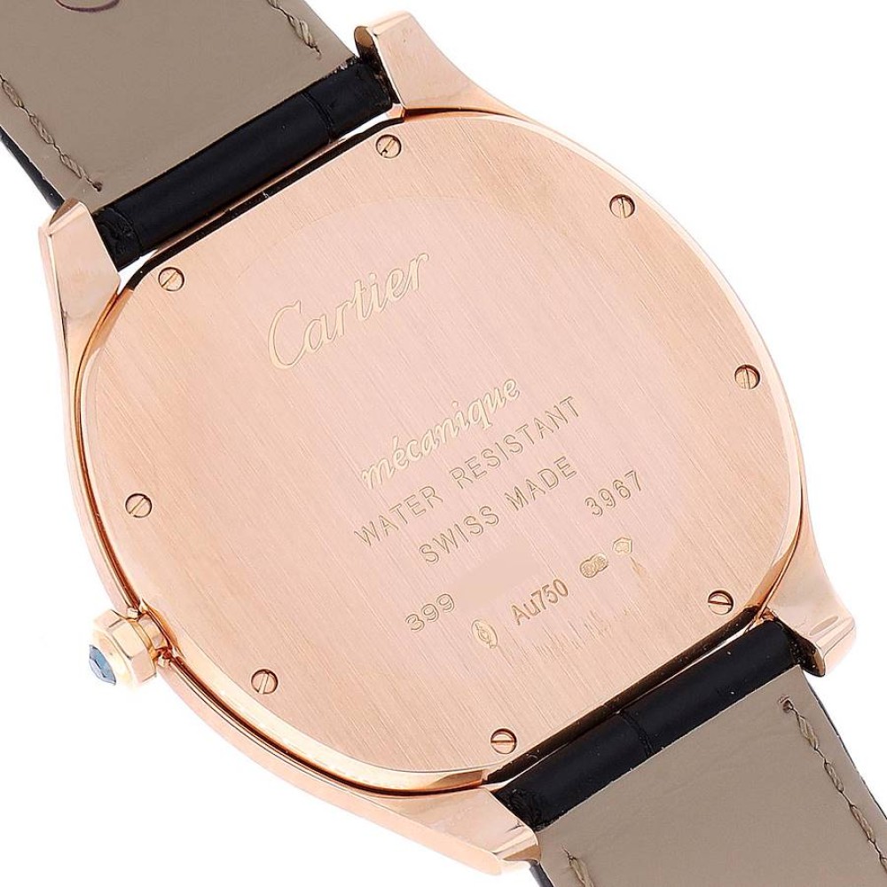 Cartier Drive de Cartier Rose Gold Silver Dial Mens Watch WGNM0006 Cartier Drive de Cartier Rose Gold Silver Dial Mens Watch WGNM0006