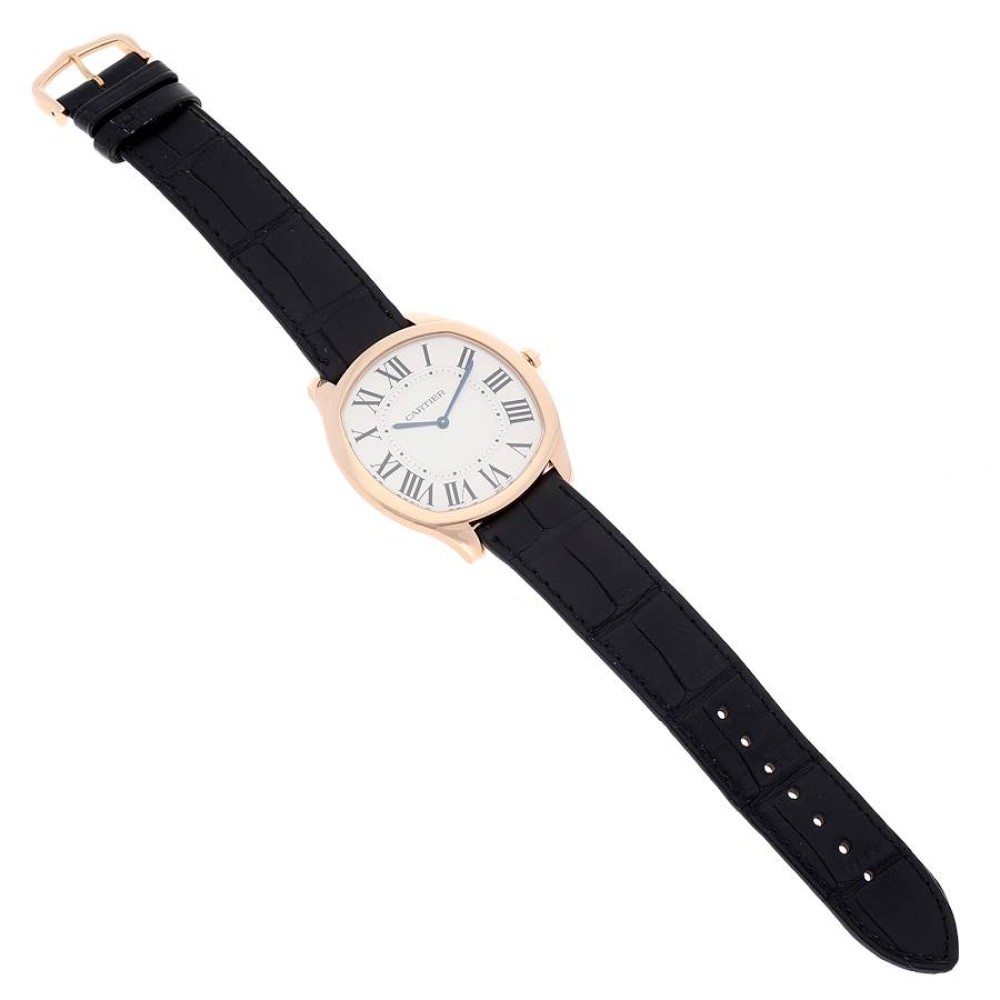 Cartier Drive de Cartier Rose Gold Silver Dial Mens Watch WGNM0006 Cartier Drive de Cartier Rose Gold Silver Dial Mens Watch WGNM0006