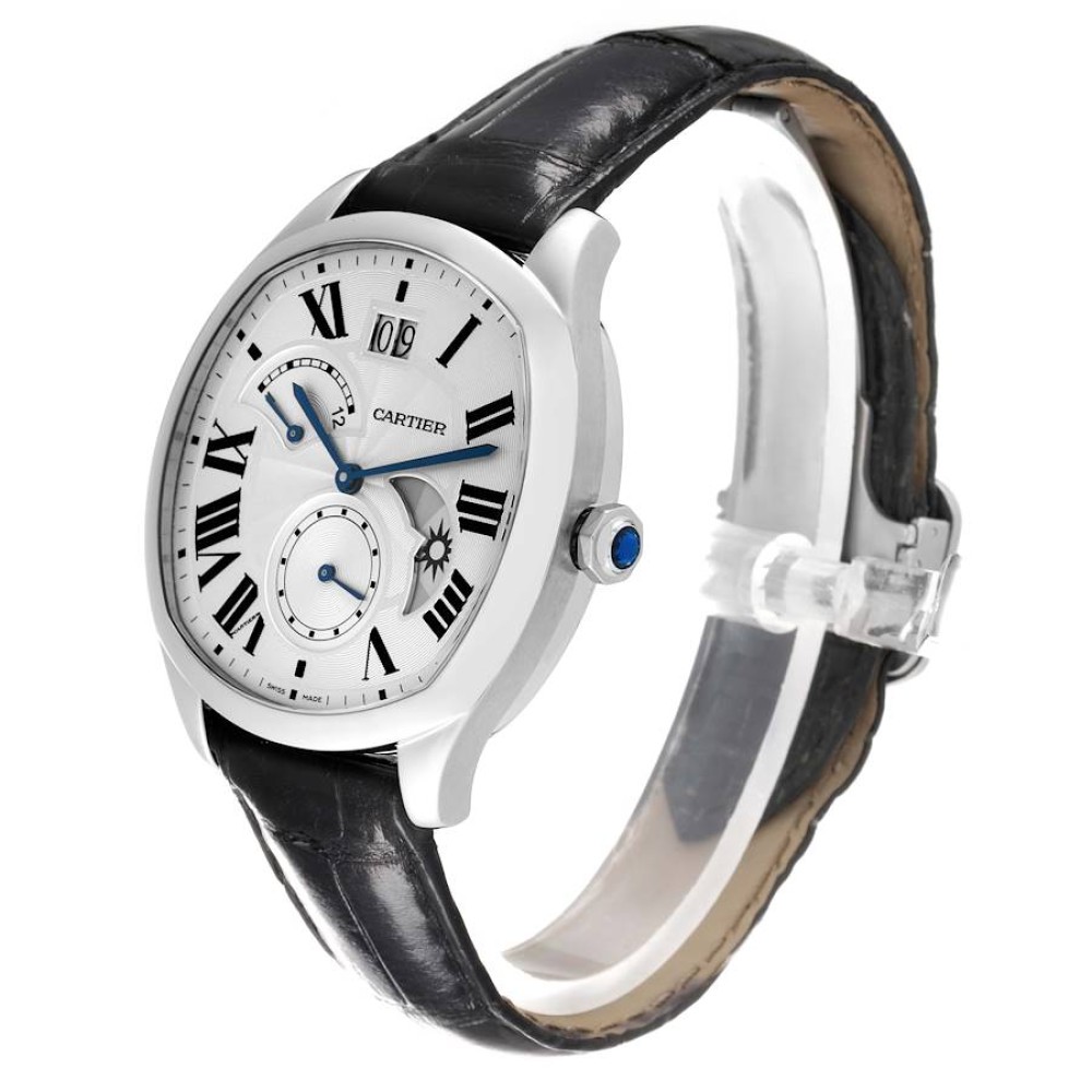 Cartier Drive Retrograde Chronograph Steel Mens Watch WSNM0005 Cartier Drive Retrograde Chronograph Steel Mens Watch WSNM0005