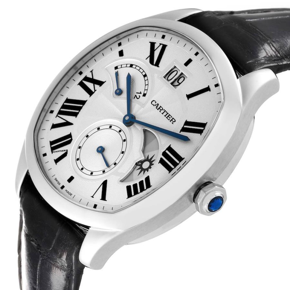 Cartier Drive Retrograde Chronograph Steel Mens Watch WSNM0005 Cartier Drive Retrograde Chronograph Steel Mens Watch WSNM0005