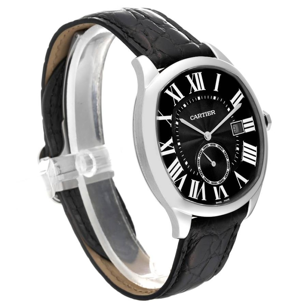 Cartier Drive de Cartier Black Dial Steel Mens Watch WSNM0009 Cartier Drive de Cartier Black Dial Steel Mens Watch WSNM0009