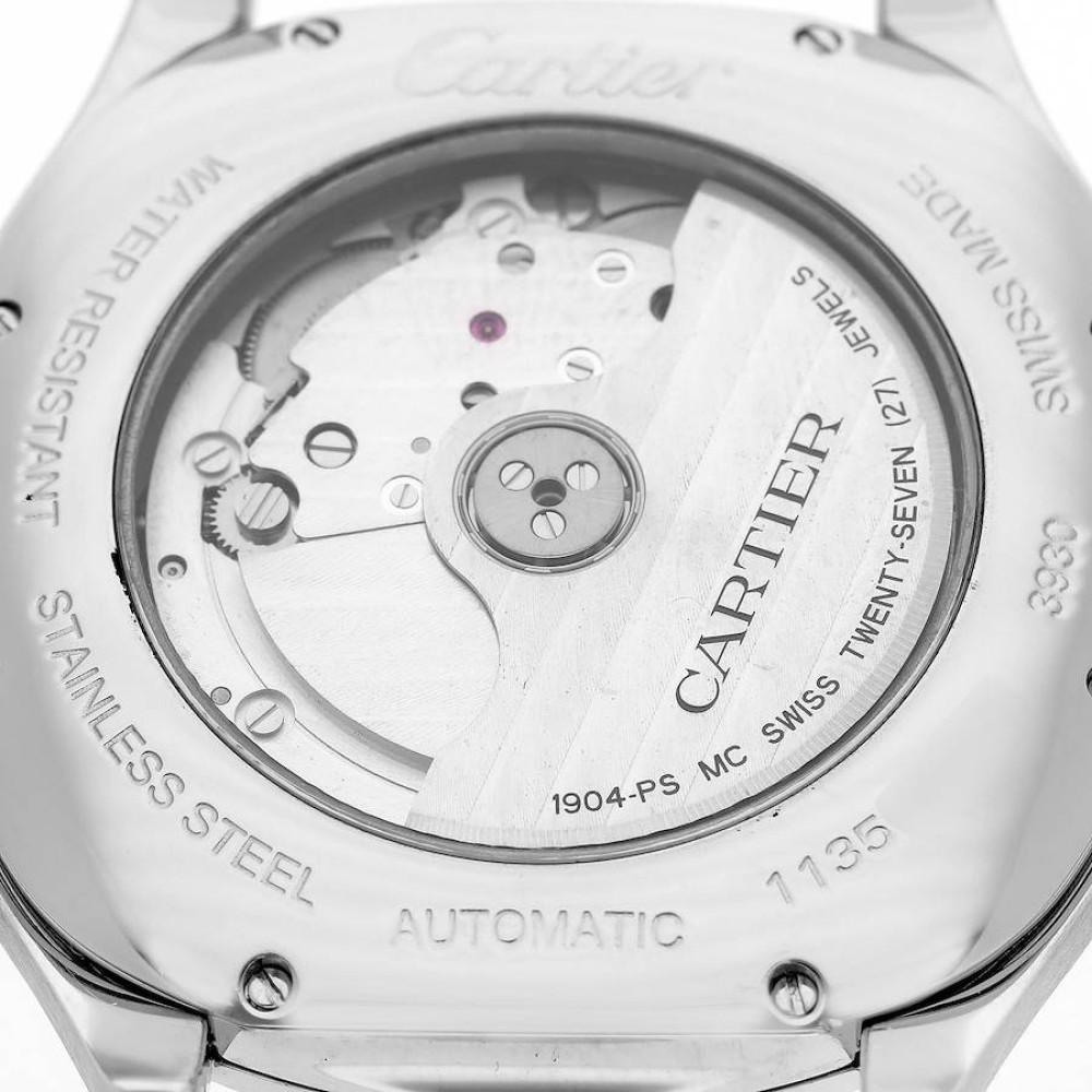 Cartier Drive de Cartier Black Dial Steel Mens Watch WSNM0009 Cartier Drive de Cartier Black Dial Steel Mens Watch WSNM0009