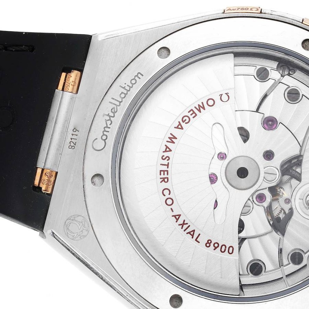 Omega Constellation 41mm Steel Rose Gold Mens Watch 131.23.41.21.06.001 Omega Constellation 41mm Steel Rose Gold Mens Watch 131.23.41.21.06.001