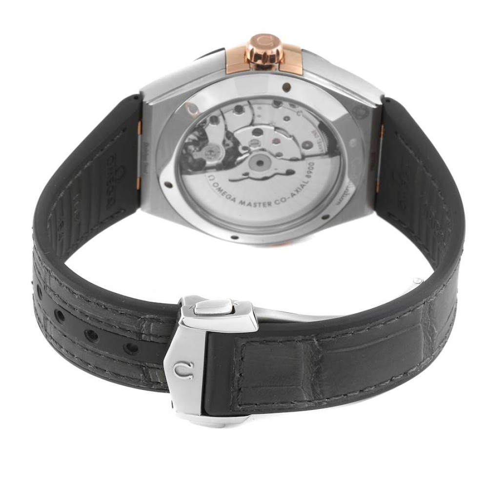 Omega Constellation 41mm Steel Rose Gold Mens Watch 131.23.41.21.06.001 Omega Constellation 41mm Steel Rose Gold Mens Watch 131.23.41.21.06.001