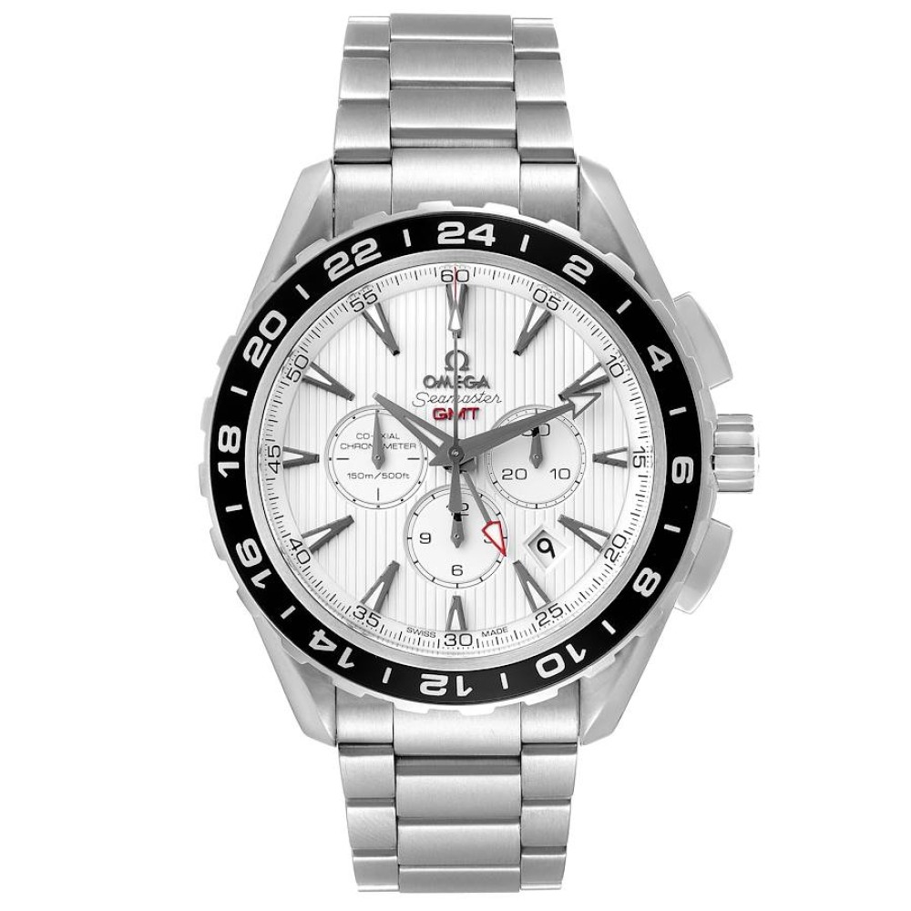 Omega Seamaster GMT Chronograph Steel Mens Watch 231.10.44.52.04.001 Omega Seamaster GMT Chronograph Steel Mens Watch 231.10.44.52.04.001