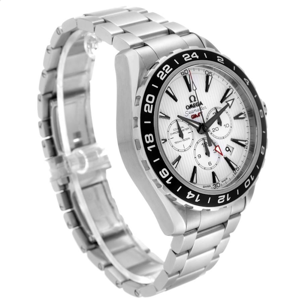 Omega Seamaster GMT Chronograph Steel Mens Watch 231.10.44.52.04.001 Omega Seamaster GMT Chronograph Steel Mens Watch 231.10.44.52.04.001