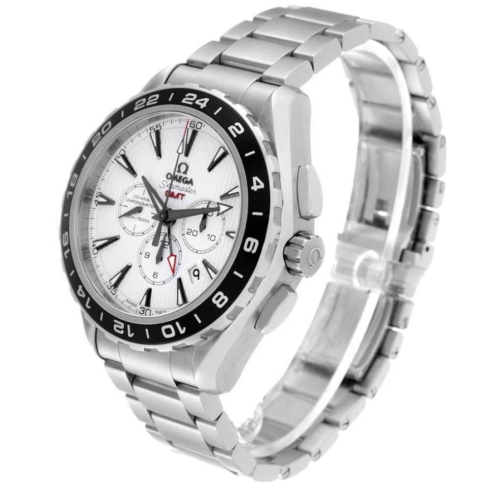 Omega Seamaster GMT Chronograph Steel Mens Watch 231.10.44.52.04.001 Omega Seamaster GMT Chronograph Steel Mens Watch 231.10.44.52.04.001