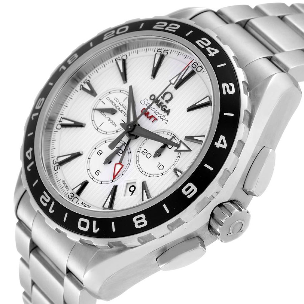 Omega Seamaster GMT Chronograph Steel Mens Watch 231.10.44.52.04.001 Omega Seamaster GMT Chronograph Steel Mens Watch 231.10.44.52.04.001