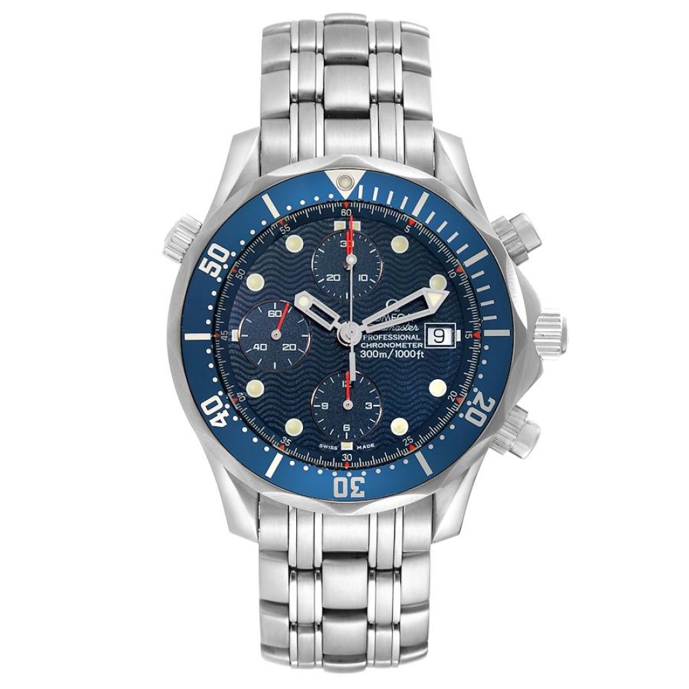 Omega Seamaster Blue Teak Aqua Terra Omega Seamaster Blue Teak Aqua Terra