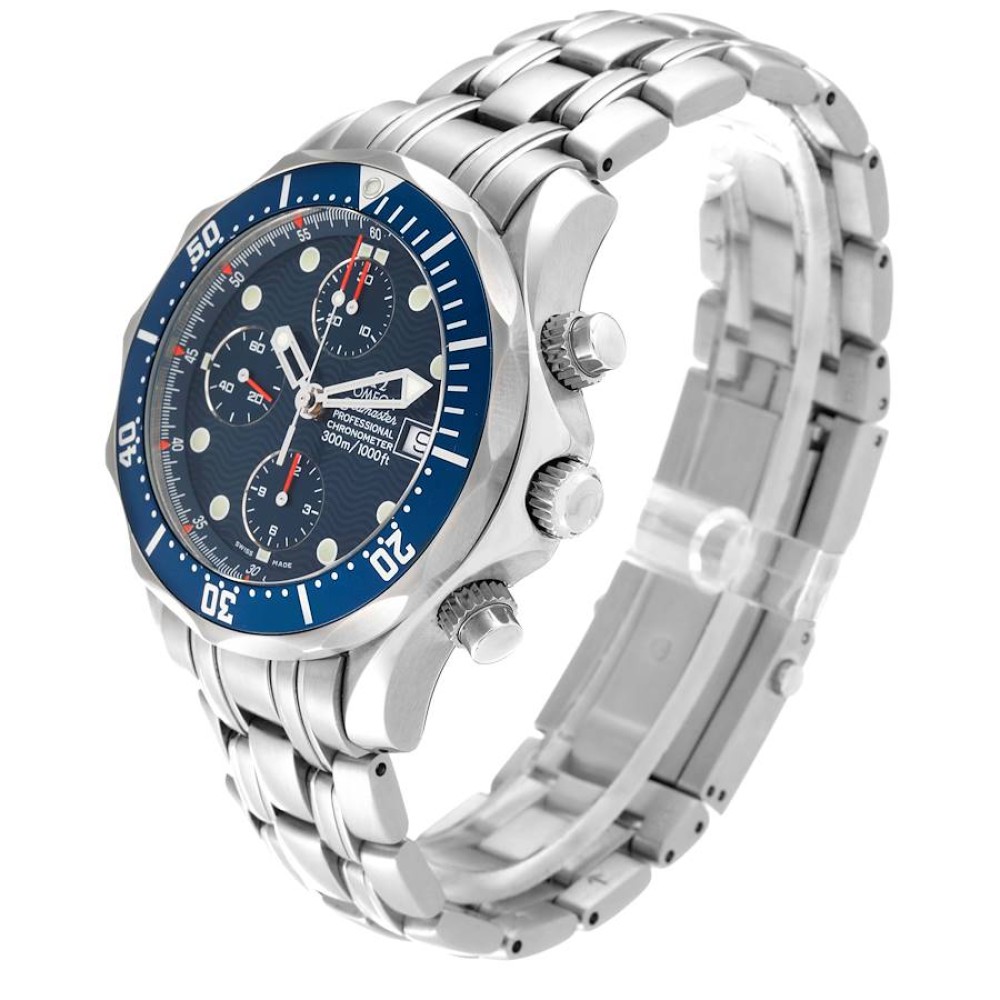 Omega Seamaster Blue Teak Aqua Terra Omega Seamaster Blue Teak Aqua Terra
