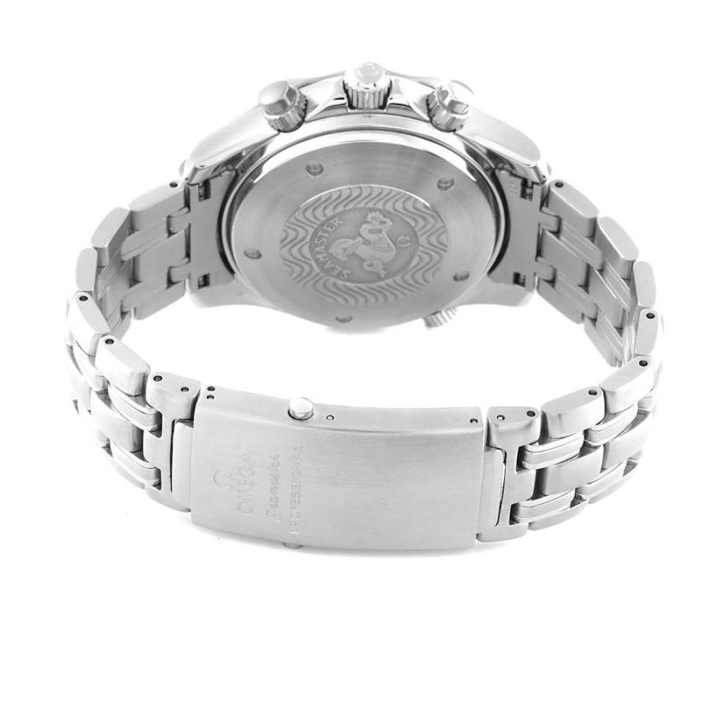 Omega Seamaster Blue Dial Chronograph Steel Mens Watch 2599.80.00 Omega Seamaster Blue Dial Chronograph Steel Mens Watch 2599.80.00