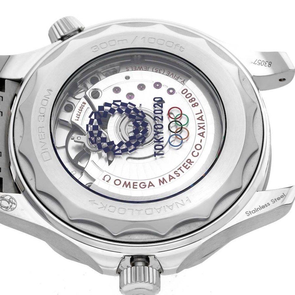 Omega Seamaster Tokyo 2020 Limited Edition Steel Mens Watch 522.30.42.20.04.001 Omega Seamaster Tokyo 2020 Limited Edition Steel Mens Watch 522.30.42.20.04.001