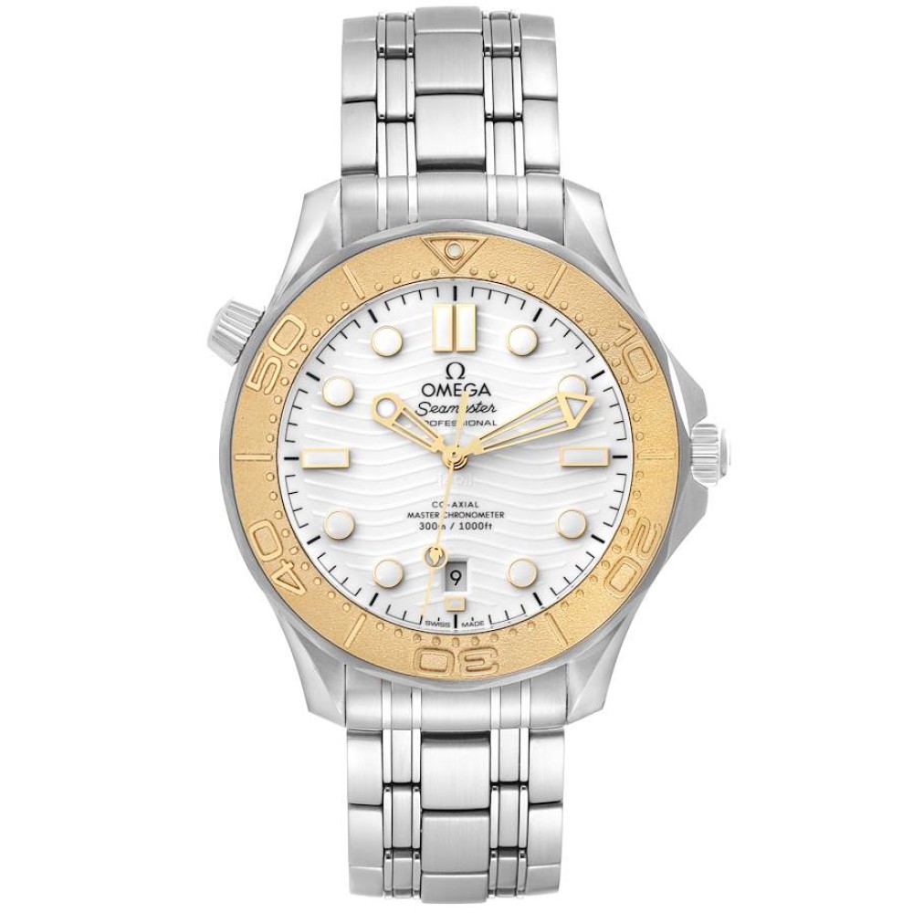 Omega Seamaster Paris 2024 Steel Yellow Gold Watch 522.21.42.20.04.001 Omega Seamaster Paris 2024 Steel Yellow Gold Watch 522.21.42.20.04.001