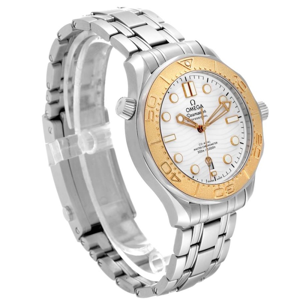 Omega Seamaster Paris 2024 Steel Yellow Gold Watch 522.21.42.20.04.001 Omega Seamaster Paris 2024 Steel Yellow Gold Watch 522.21.42.20.04.001