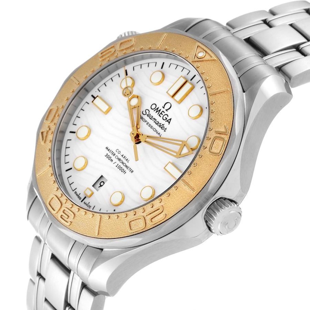 Omega Seamaster Paris 2024 Steel Yellow Gold Watch 522.21.42.20.04.001 Omega Seamaster Paris 2024 Steel Yellow Gold Watch 522.21.42.20.04.001