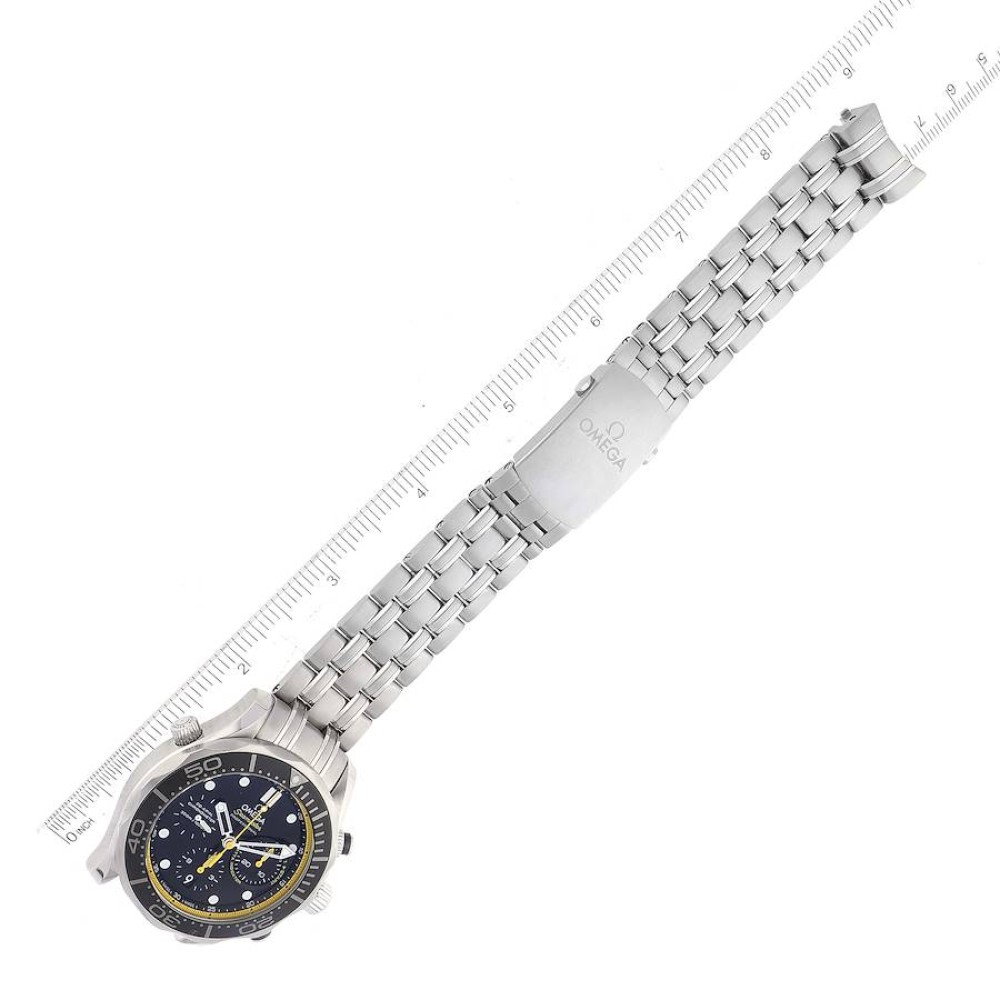 Omega Seamaster Regatta Yellow Hands Mens Watch 212.30.44.50.01.002 Omega Seamaster Regatta Yellow Hands Mens Watch 212.30.44.50.01.002