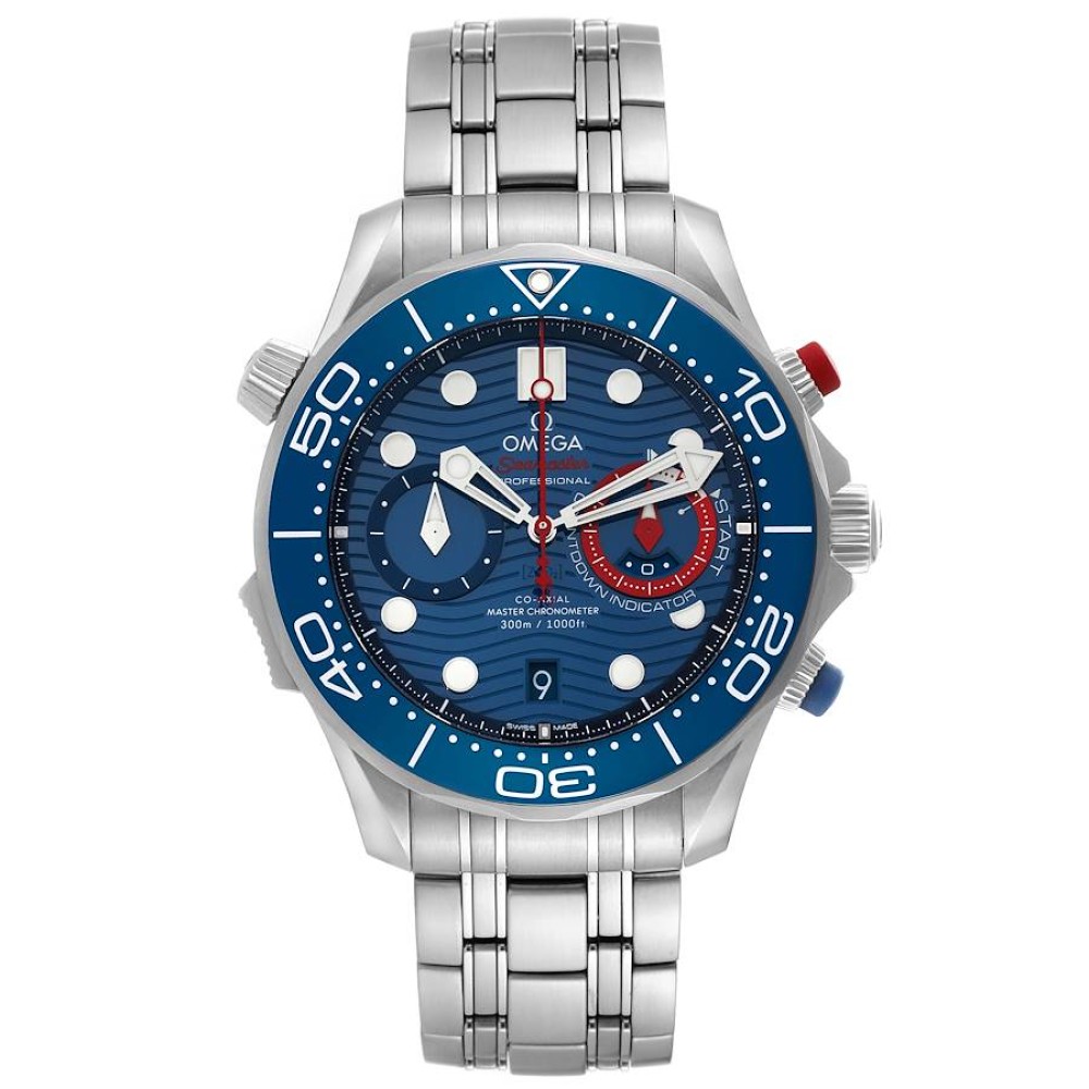 Omega Seamaster 44 Chronograph Steel Mens Watch 210.30.44.51.03.002 Omega Seamaster 44 Chronograph Steel Mens Watch 210.30.44.51.03.002