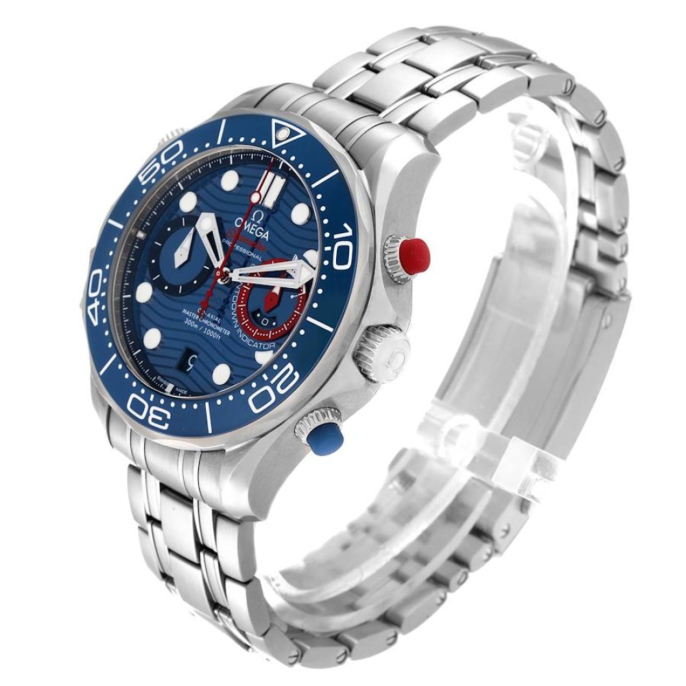 Omega Seamaster 44 Chronograph Steel Mens Watch 210.30.44.51.03.002 Omega Seamaster 44 Chronograph Steel Mens Watch 210.30.44.51.03.002