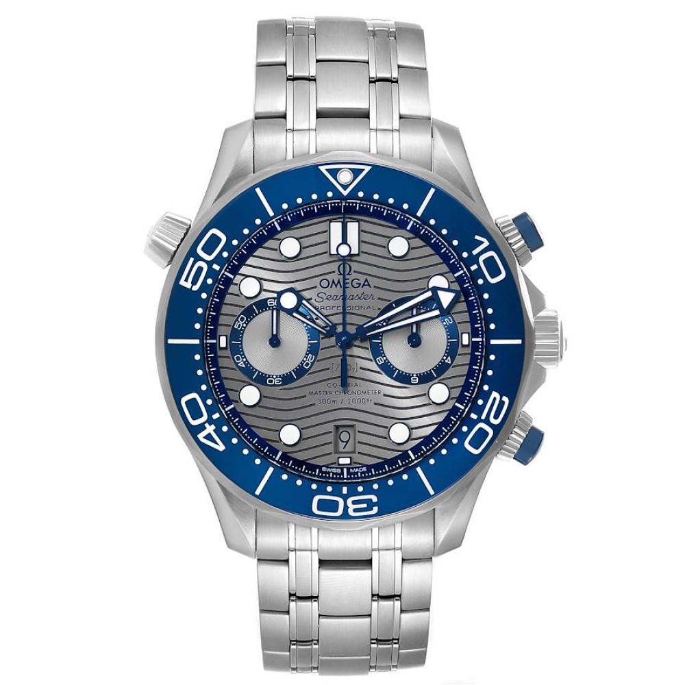 Omega Seamaster 44 Chronograph Steel Mens Watch 210.30.44.51.06.001 Omega Seamaster 44 Chronograph Steel Mens Watch 210.30.44.51.06.001
