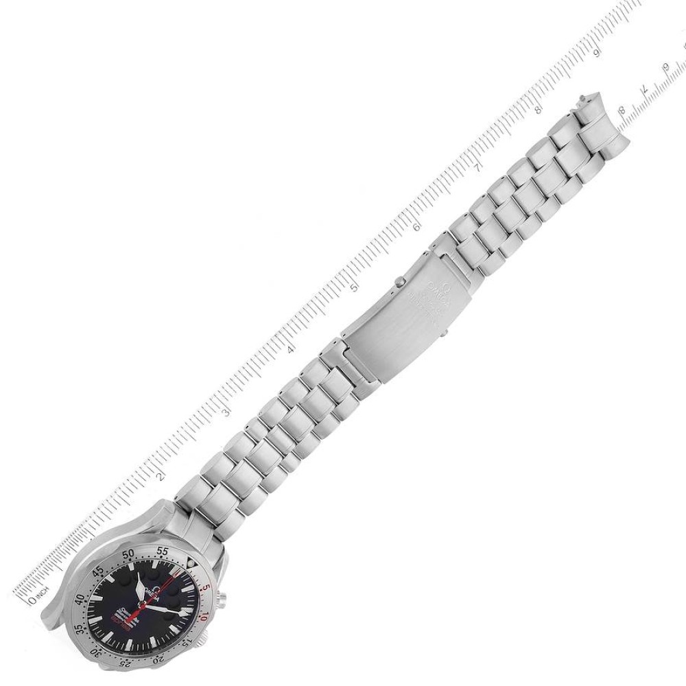 Omega Seamaster Apnea Jacques Mayol Black Dial Steel Mens Watch 2595.50.00 Omega Seamaster Apnea Jacques Mayol Black Dial Steel Mens Watch 2595.50.00