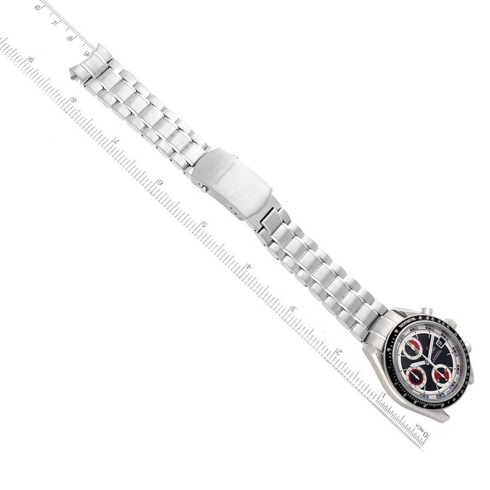 Omega Speedmaster Black Red Casino Dial Steel Mens Watch 3210.52.00 Omega Speedmaster Black Red Casino Dial Steel Mens Watch 3210.52.00