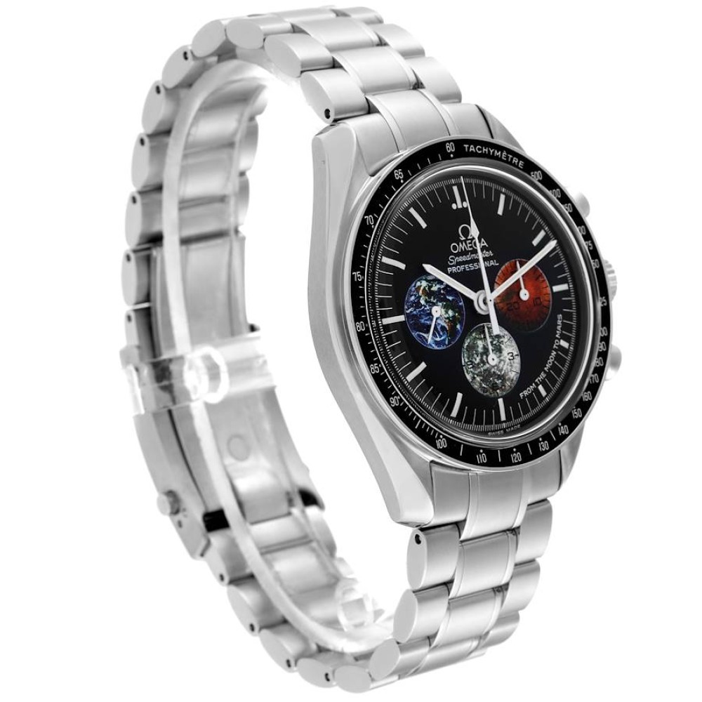 Omega Speedmaster Limited Edition Moon to Mars Steel Mens Watch 3577.50.00 Omega Speedmaster Limited Edition Moon to Mars Steel Mens Watch 3577.50.00